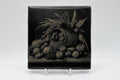Cornucopia Harvest Laser Etched Ceramic Tile