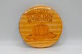Cutest Pumpkin in the Patch – Laser Engraved Wood Coaster