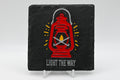 Light the Way Laser Engraved Slate Coaster