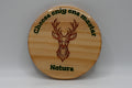 Choose Only One Master Nature Laser Engraved Wood Coaster