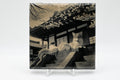 Japanese Temple Fox & Red Panda Laser Etched Tile Set of 4