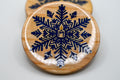 Snowflake Candle – Laser Engraved Wood Coaster