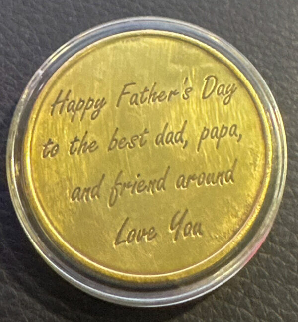 Custom Brass Challenge Coin - Image 3