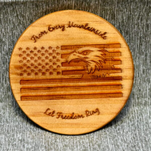 Wood Coaster - Americana
