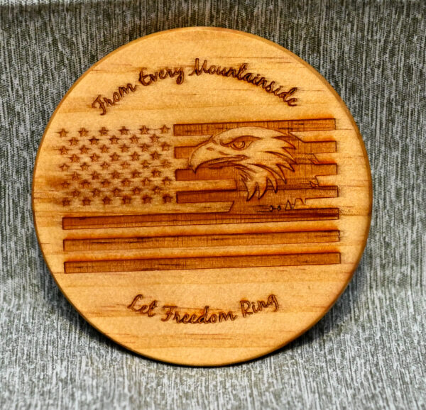 Wood Coaster - Americana