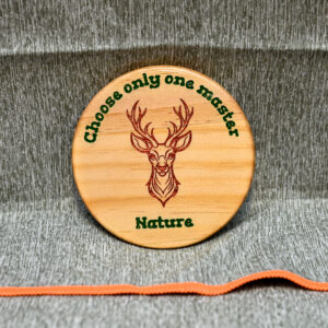 Wood Coaster - Master Nature